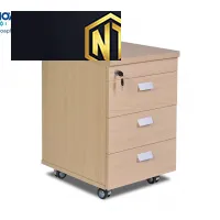 Hộc di động có 3 ngăn kéo và sử dụng khóa dàn HRM3D